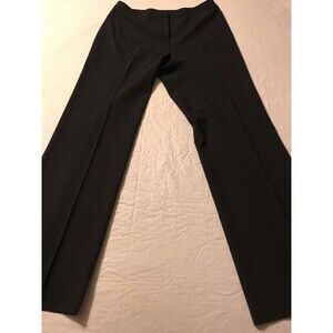 Lafayette 148 New York Women's Pants Black Wool Stretch Size 8